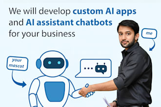 develop custom ai apps and ai assistant chatbots for your business