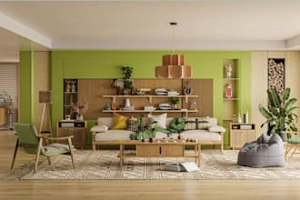 render quality home interior furniture staging,  design facade carport driveway