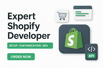 shopify developer setup shopify oxygen api integration shopify checkout seo
