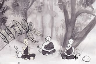 create ink illustrations by hand