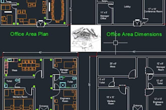 deliver accurate 2d cad drawings and architectural drafting services