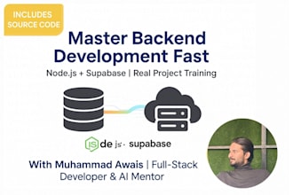 help you build and deploy a nodejs API with supabase fast