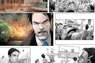 draw comic book cover, comic book illustration nsfw comic