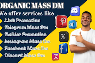 do facebook mass dm,discord mass dm, telegram mass dm, twitter mass dm
