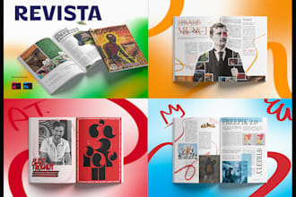 creación de revistas y folletos de calidad
