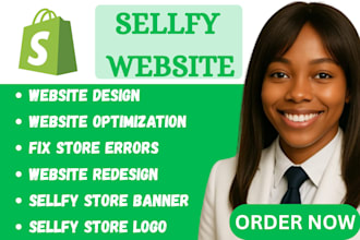 create sellfy shopify selz zyro wix bigcommerce wordpress website store design