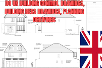 do UK building control drawings, building regs drawings, planning drawings