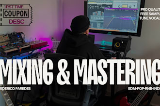 mix and master your pop or rnb song
