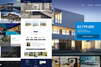 build realtor website, real estate, agent estate website with idx mls listing