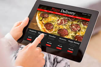 design restaurant website ecommerce on wordpress or wix with online ordering