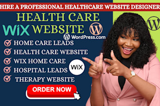 wix home care website healthcare wix medical website fitness wix therapy website
