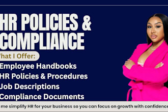 create professional HR policies, employee handbooks, and compliance documents