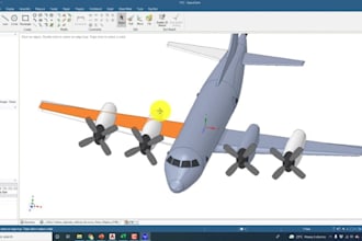do aerospace, mechanical, cad models, ansys simulations aircraft and step files