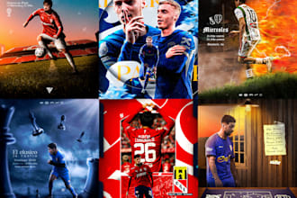 design professional sports graphics, logotype and visual identity