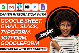 do zapier integration with google sheet gmail slack typeform jotform goog,leform
