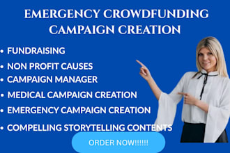 create and promote your emergency crowdfunding campaign on gofundme kickstart