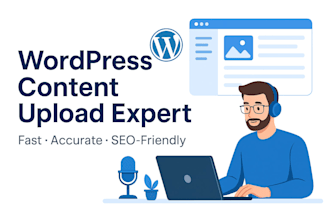 upload content and blog posts in wordpress
