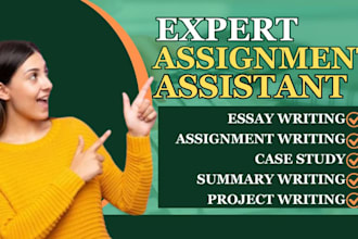 do your assignments, project work, essay writing for college and university