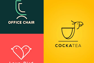 design a 3d modern minimalist polygonal geometric logo