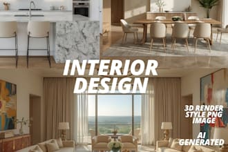 create 3d interior design using ai