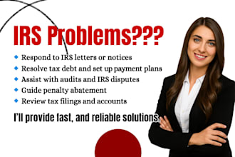 consult about tax relief and other irs issues, fix irs issues