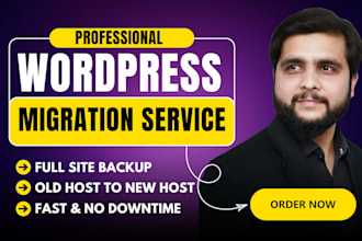 migrate or clone wordpress website, backup and restore website