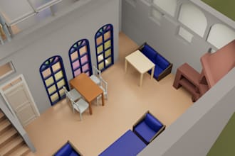 create a stylized 3d asset
