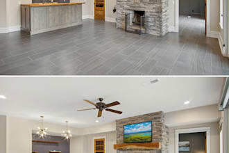 do virtual staging professionally in 12 hours