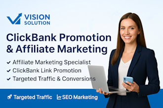 promote click bank affiliate link targeted marketing