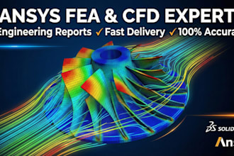 do ansys fea, cfd and thermal analysis with engineering report
