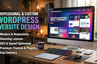 create wordpress, wordpress website, wordpress website design