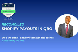 reconcile shopify payouts and map quickbooks online with precision