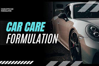 professionally formulate premium car care products for you