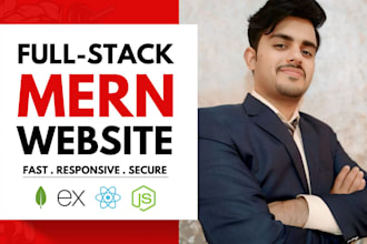 build a full stack website with mern stack