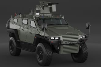 3d military vehicle, amor car, for game, 3d car part,lego, upgrading, sculpt,ue5