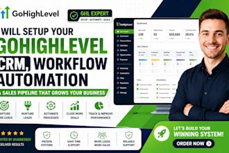 setup gohighlevel CRM and automation