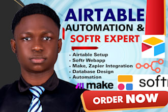 do airtable automation, airtable database crm, clay com, n8n ai, softr webapp
