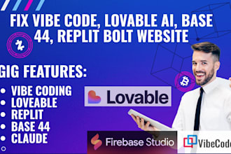 fix vibe coding app, fix vibe code replit automation replit fix bolt lovable ai