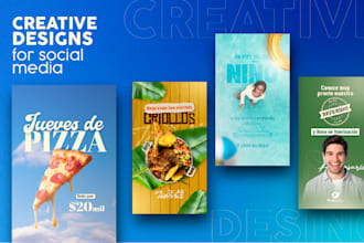 design creative and engaging social media posts for your brand