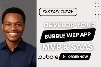develop bubble io mvp bubble saas web application bubble io developer bubble app