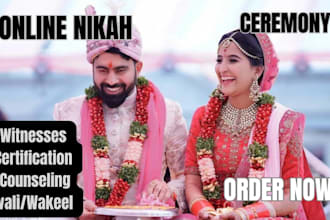 l conduct online islamic nikah with official documentation