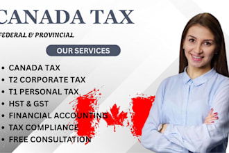 do canada tax return, t1 t2 corporate tax, cra tax filing bookkeeping, gst, hst
