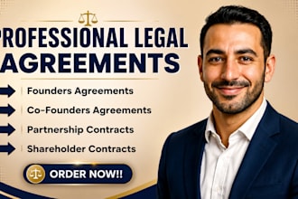 draft founders and co founders agreements for startups, investors, entrepreneurs