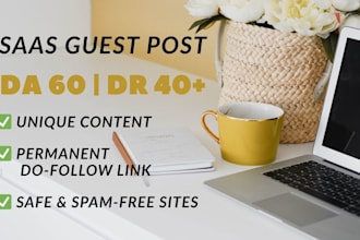 write and publish saas guest posts on high da websites