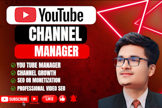 be your youtube growths manager