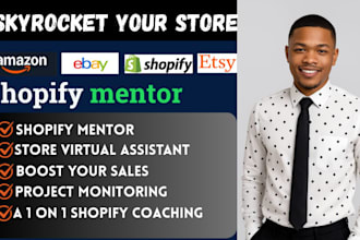 be your shopify mentor shopify coach dropshipping coach ecommerce consultant