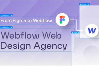 design webflow website, webflow developer, figma to webflow