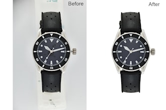 retouch, product photos with background