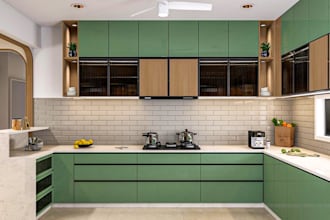 design modern modular kitchen in 24 hours with realistic 3d render