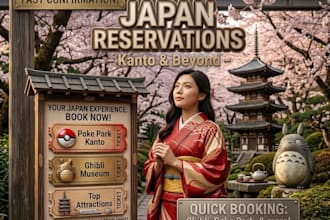 secure pokepark kanto  ghibli museum or studio ghibli park ticket from japan